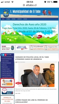 PÁGINA WEB I. M. DE EL TABO 