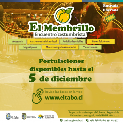 Municipio invita al Encuentro costumbrista El Membrillo