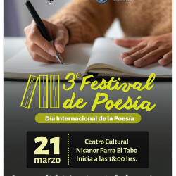 Tercer Festival de Poesía se tomará El Tabo
